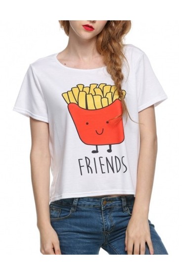 Tricou Funky Friends Fries  - 5